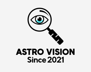 Vision Detective Eye  logo design