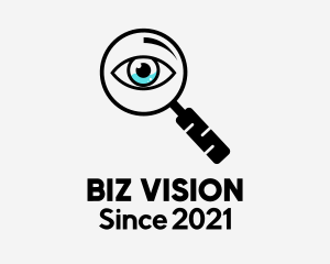 Vision Detective Eye  logo design