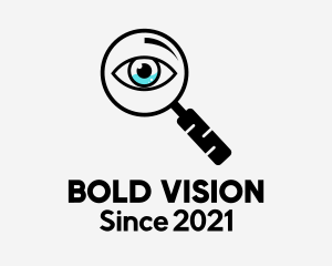 Vision Detective Eye  logo design