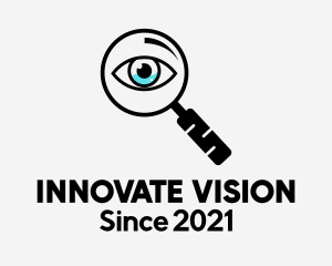 Vision Detective Eye  logo design