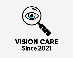 Vision Detective Eye  logo design