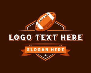 Fantasy Football - American Football Sports Team logo design