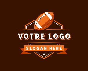American Football Sports Team Logo