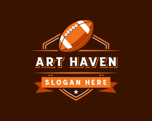 American Football Sports Team logo design