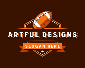 American Football Sports Team logo design