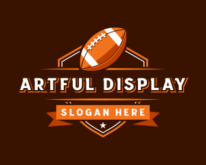 American Football Sports Team logo design