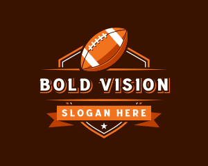 American Football Sports Team logo design