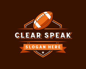 American Football Sports Team logo design