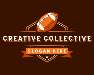 American Football Sports Team logo design