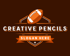 American Football Sports Team logo design