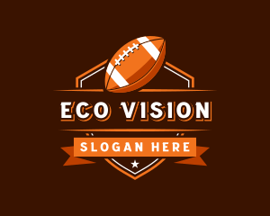 American Football Sports Team logo design