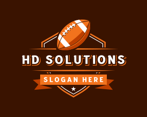 American Football Sports Team logo design