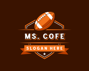 American Football Sports Team logo design