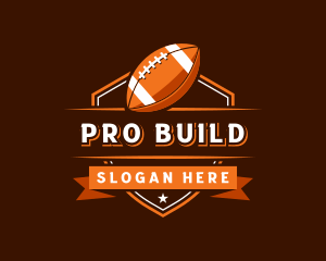 American Football Sports Team logo design