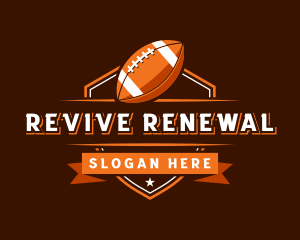 American Football Sports Team logo design