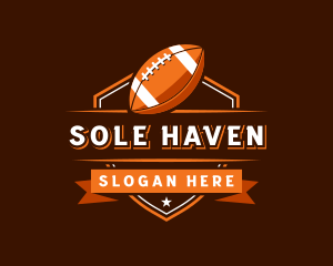 American Football Sports Team logo design