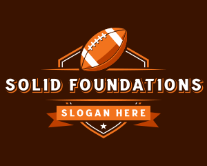 Goal Post - American Football Sports Team logo design