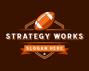 American Football Sports Team logo design