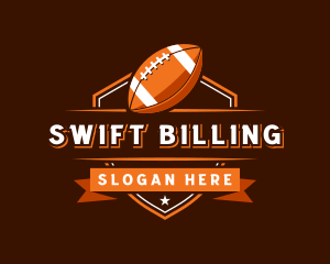 American Football Sports Team logo design