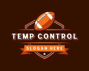 American Football Sports Team logo design