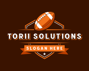 American Football Sports Team logo design