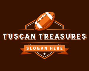 American Football Sports Team logo design