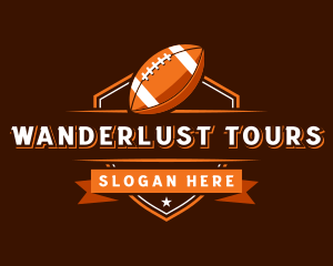 American Football Sports Team logo design