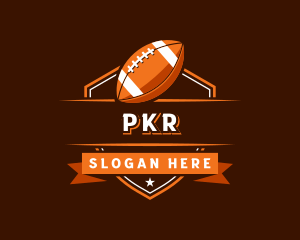 American Football Sports Team logo design