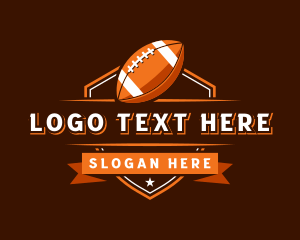 League - American Football Sports Team logo design