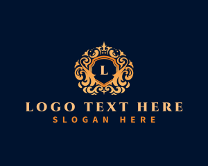 Exclusive - Royal Shield Crown logo design