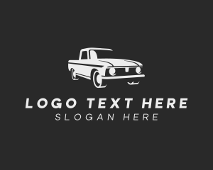 Auto - Car Pickup Transport logo design