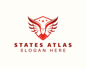 United States Eagle Military logo design