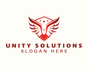 United States Eagle Military logo design