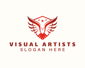 Veteran - United States Eagle Military logo design