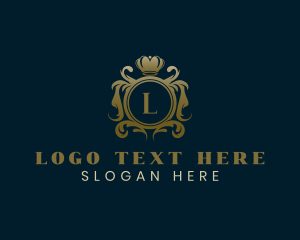 Ornate - Premium Ornate Crown Crest logo design