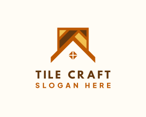 Home Floor Tiling logo design