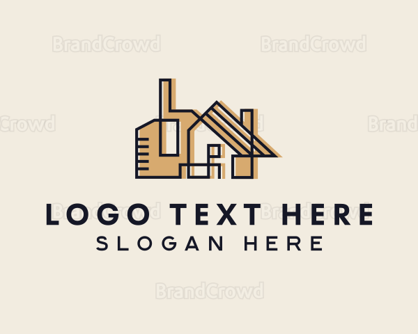 House Building Property Logo