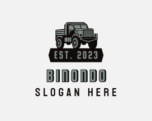 Cargo Truck Delivery Logo