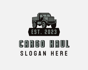 Cargo Truck Delivery logo design