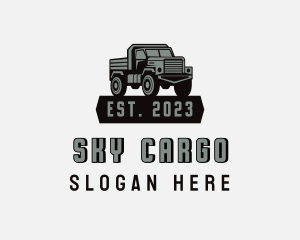 Cargo Truck Delivery logo design