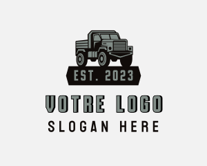 Logistics - Cargo Truck Delivery logo design