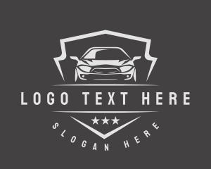 Driving - Sports Car Detail logo design