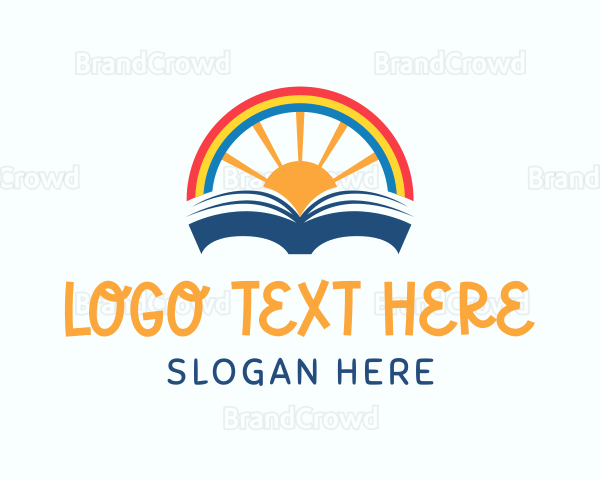 Rainbow Sunrise Book Logo