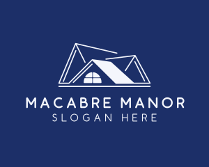 Real Estate Mansion logo design