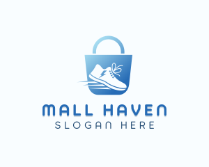 Sneakers Shoes Shopping logo design