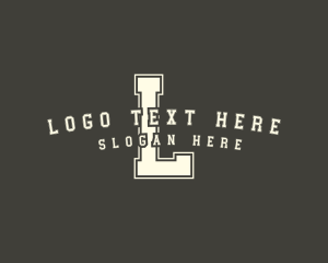 League - Team Varsity University logo design