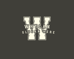Sporty - Team Varsity University logo design