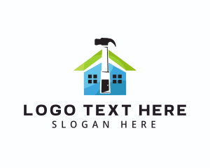 Maintenance - House Hammer Renovation logo design