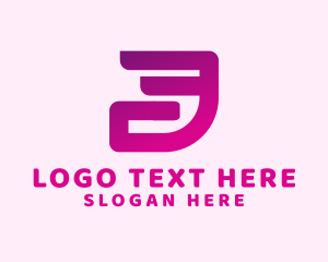 Modern Logistics Business Logo