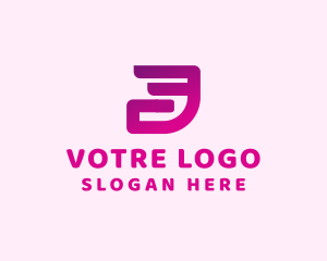 Modern Logistics Business Logo